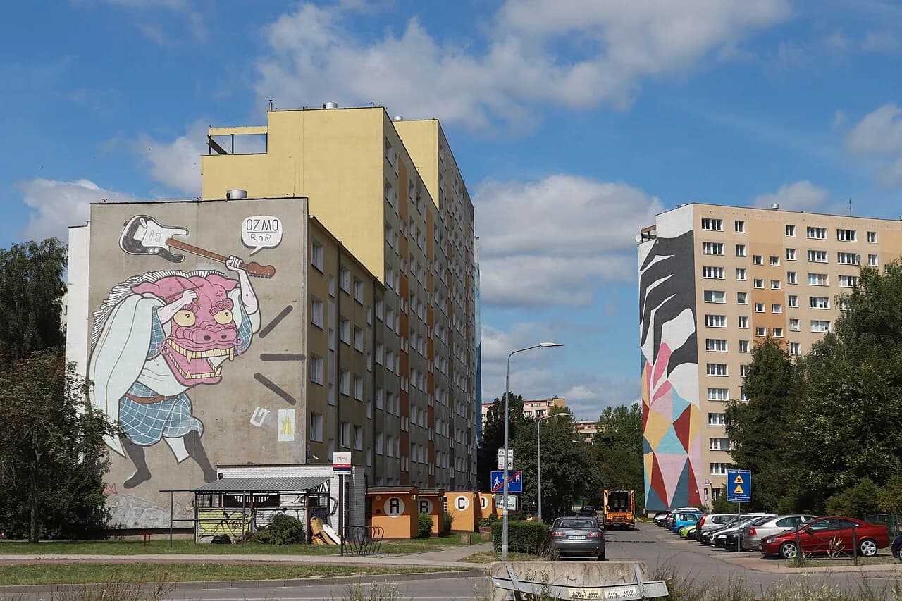 Gdańsk Street Art: Zaspa Murals and Where to Find Them