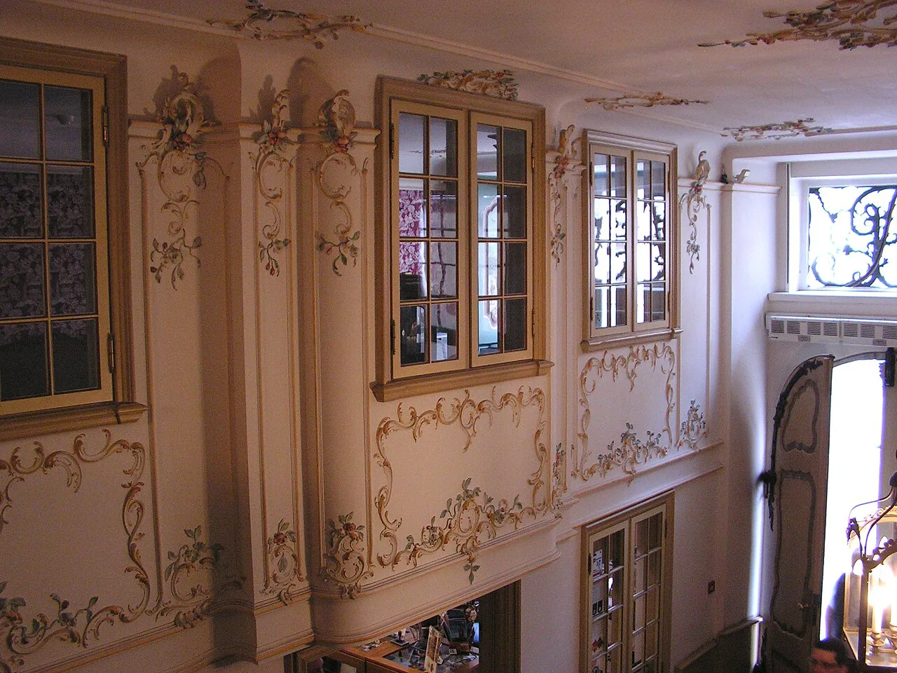 A period interior in the Uphagen House on Długa Street in Gdańsk.