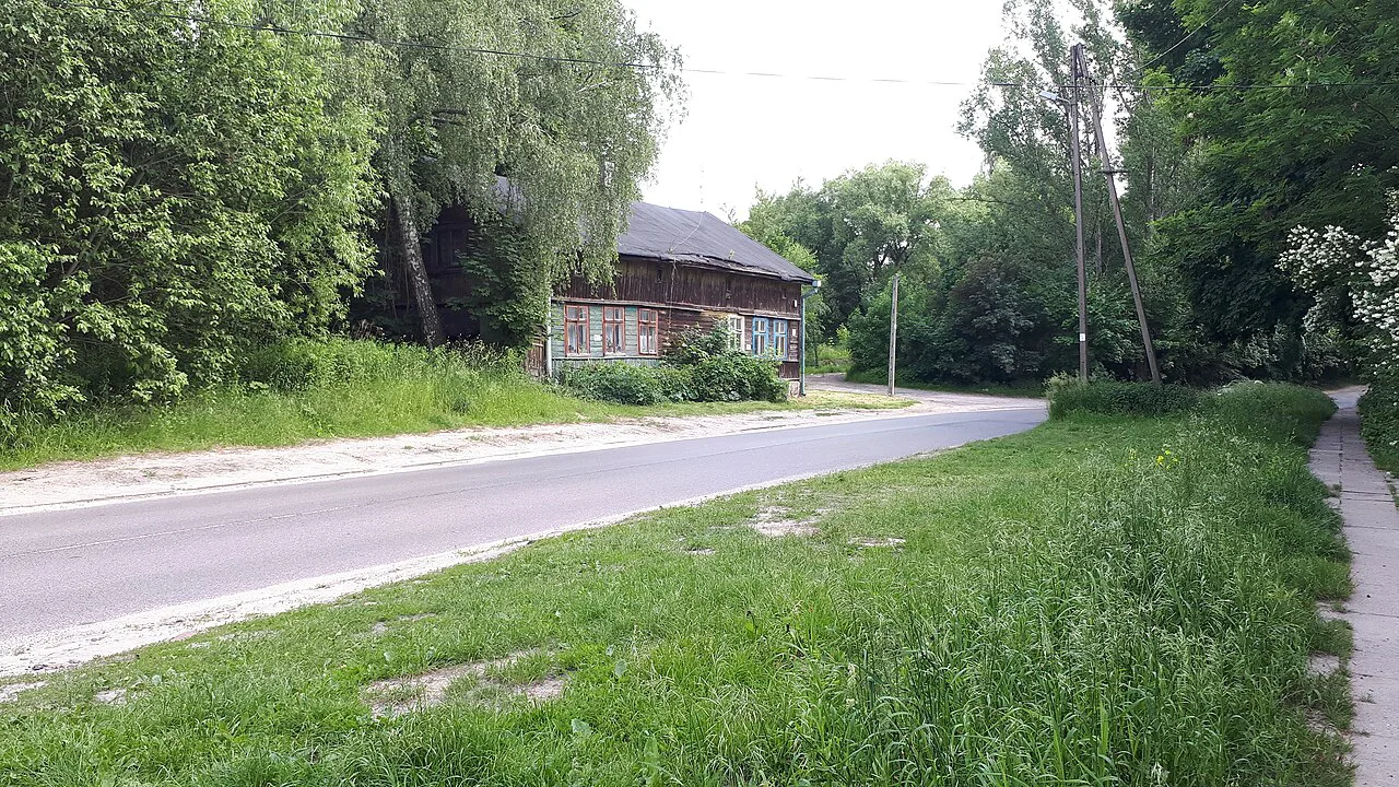 Sporna Street in Bałuty, Łódź.