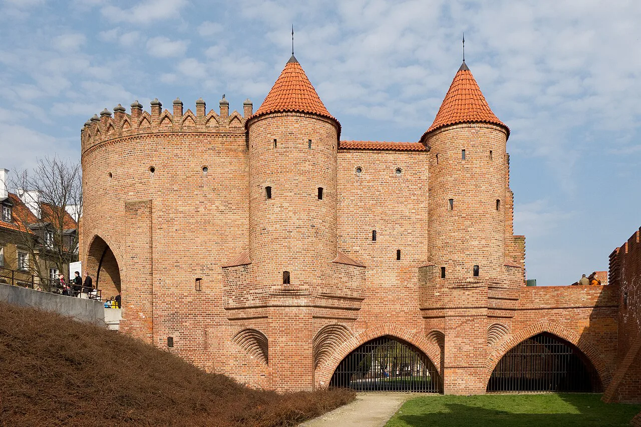 The Barbican in Warsaw's Old Town.