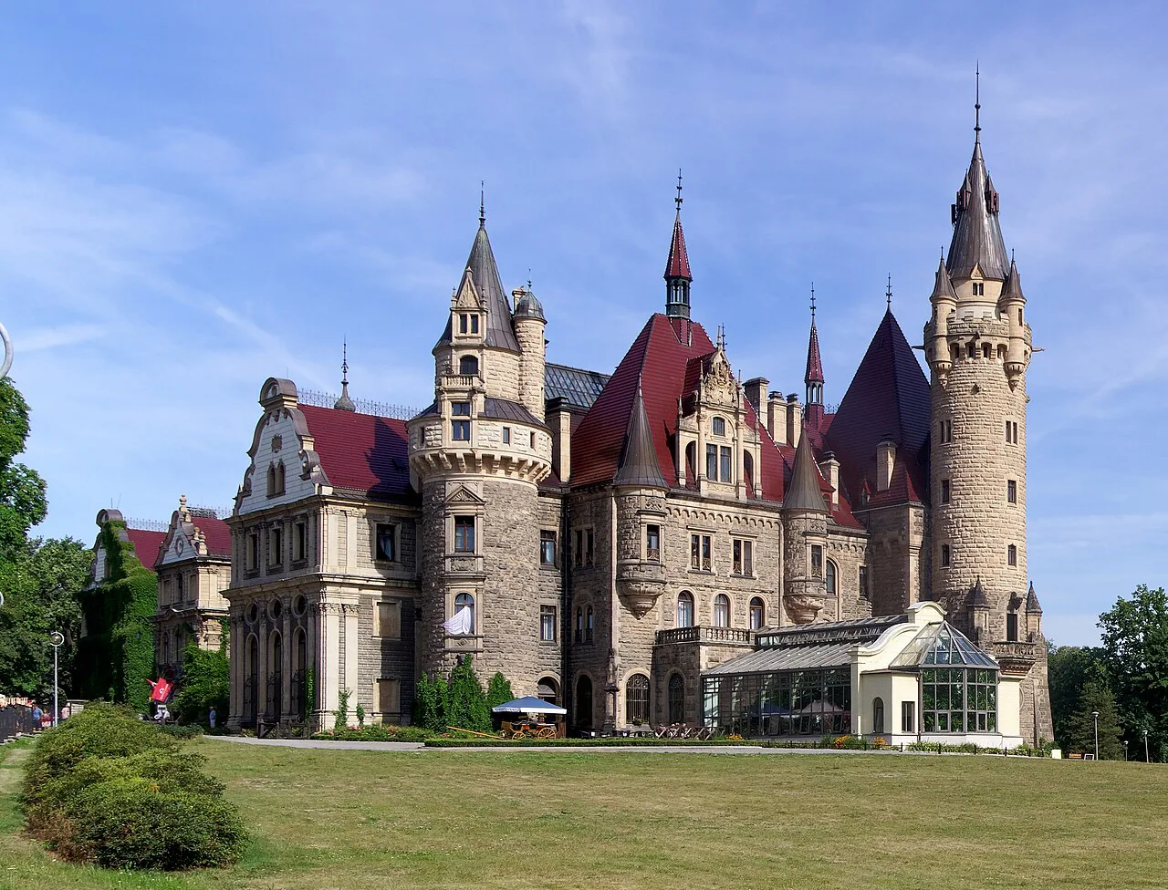 Moszna Castle near Opole.