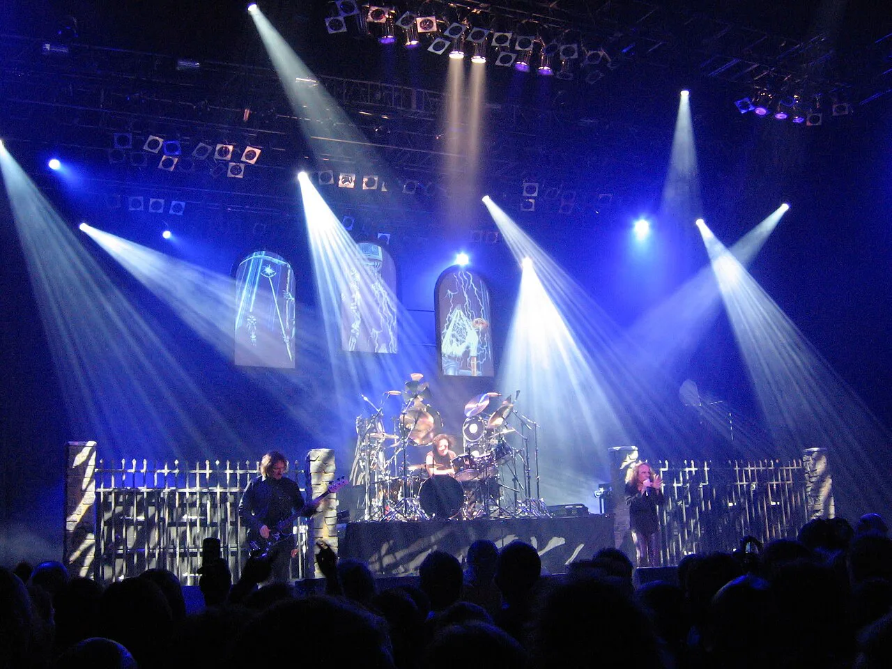 Heaven and Hell in concert at Spodek arena in Katowice in 2007.