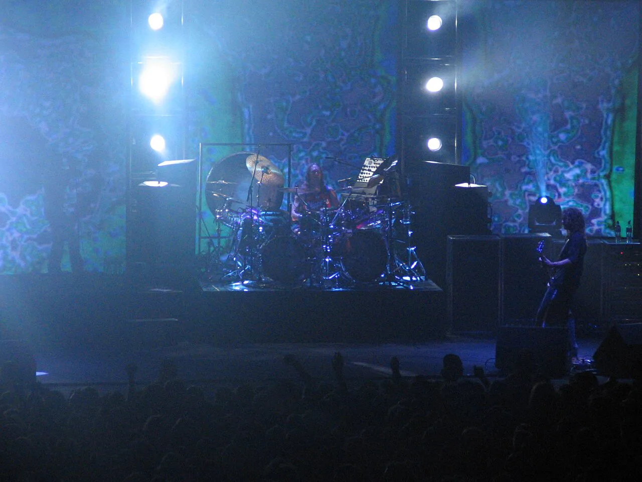 The band Tool performing at Spodek arena in Katowice in June 2006.