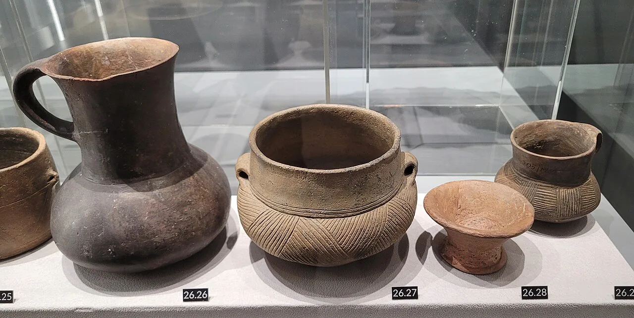 Archaeological ceramics in the collection of the National Museum in Szczecin.