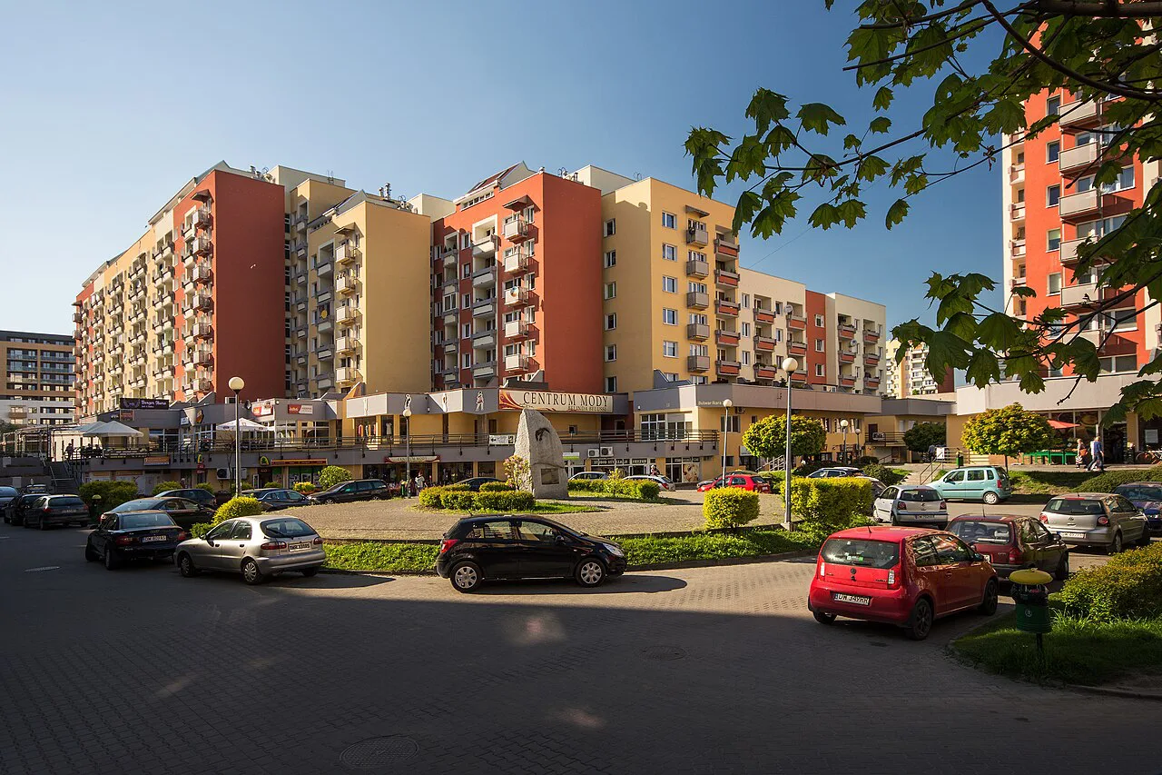Osiedle Kosmonautów housing estate in Gądów Mały, Wrocław.