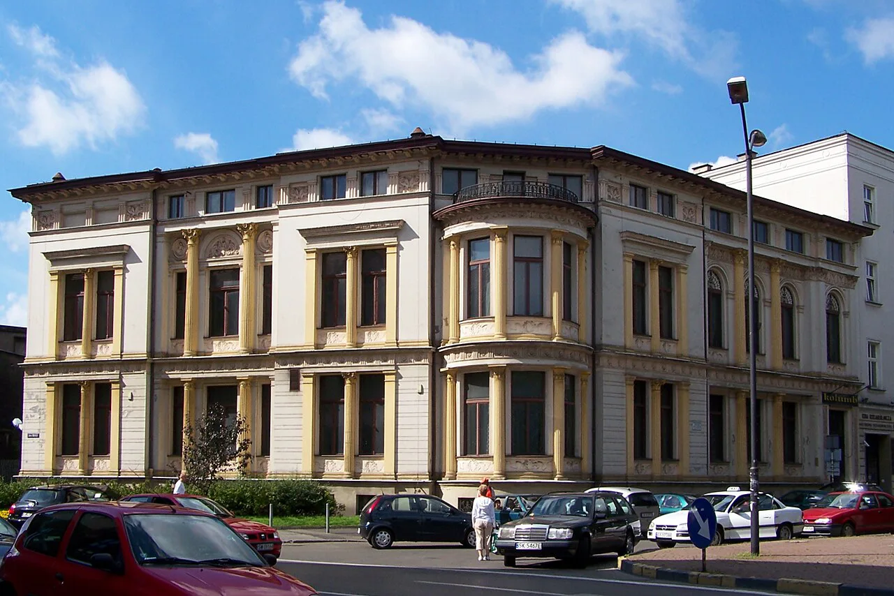 The Goldstein Palace on Wolności Square in Katowice.