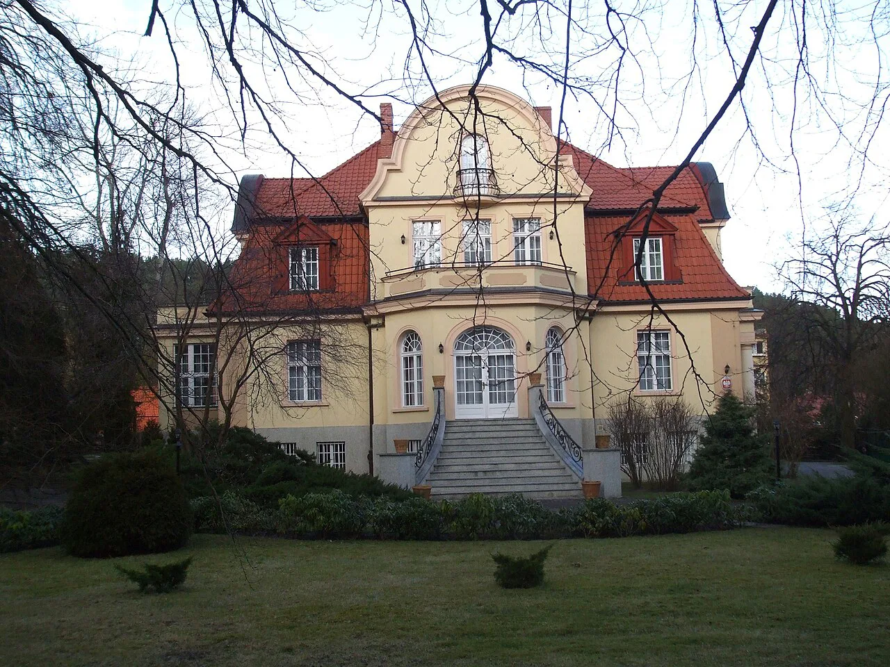 Villa Belwederek on Mickiewicza Street in Górny Sopot.