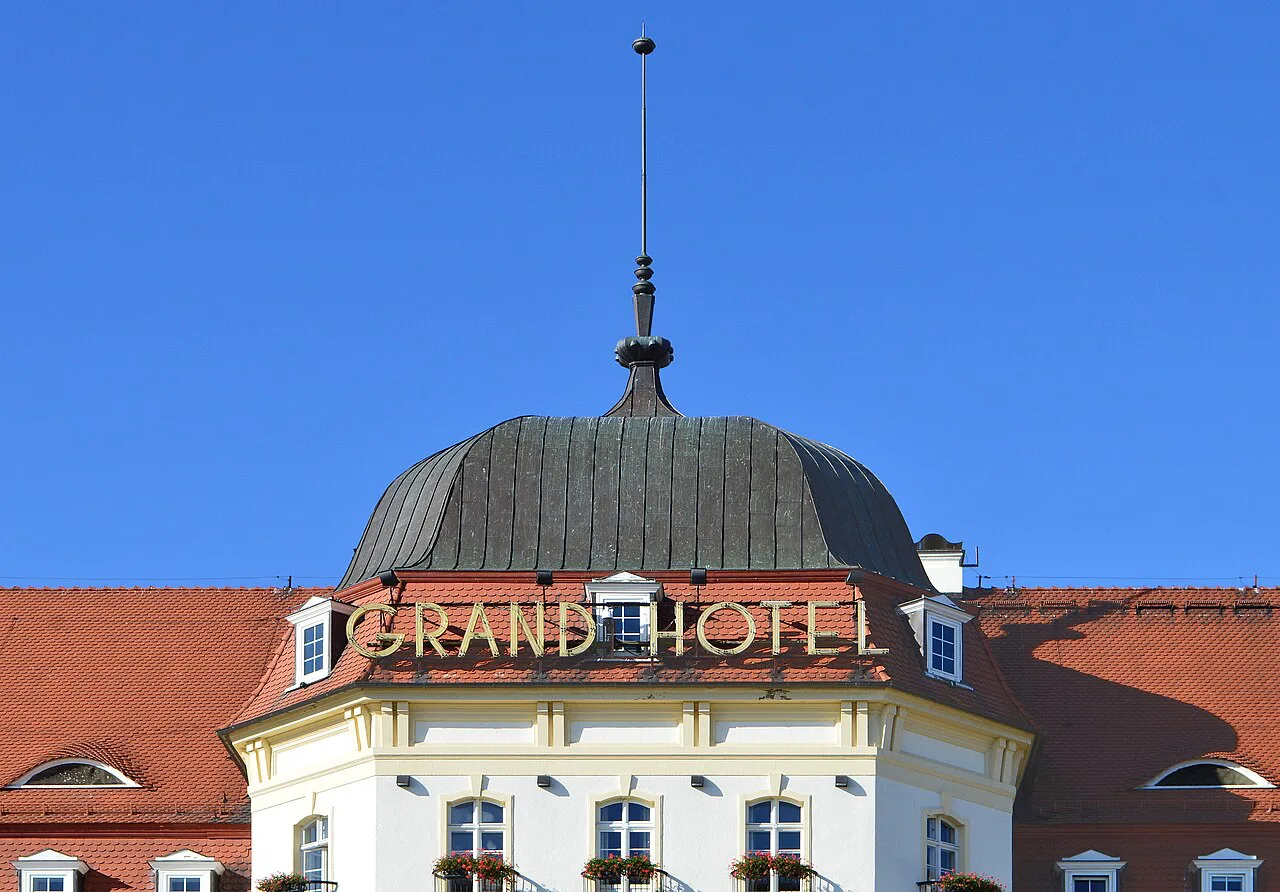 The Grand Hotel in Sopot.