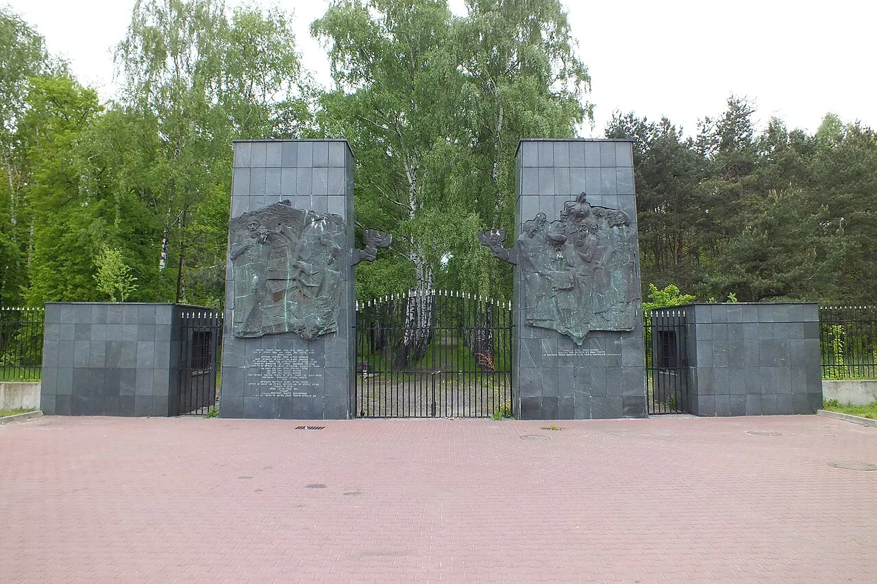 The entrance to the Bródno Jewish Cemetery in Warsaw.