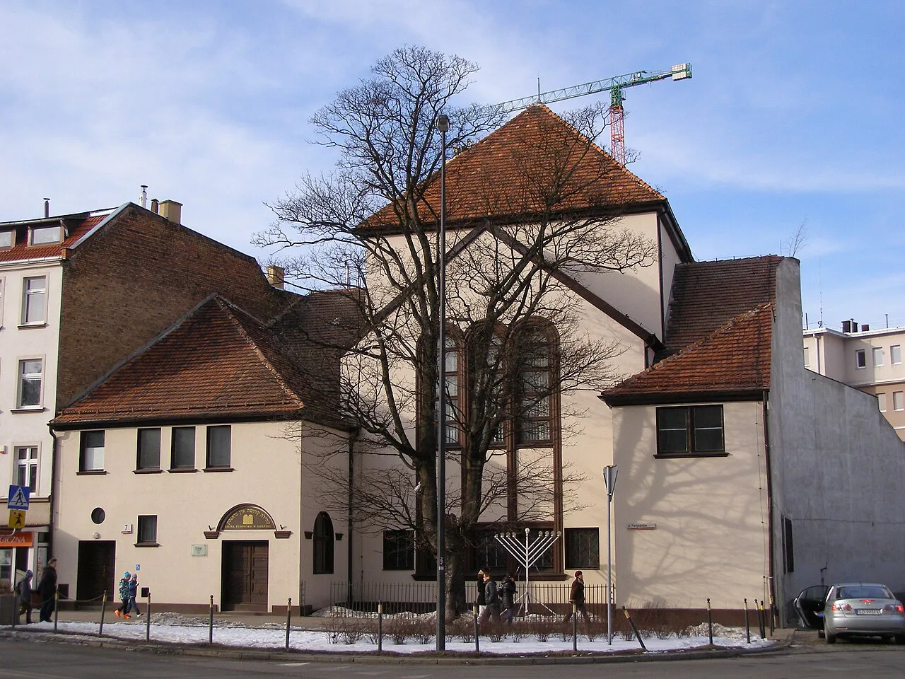 The New Synagogue in Gdańsk-Wrzeszcz.