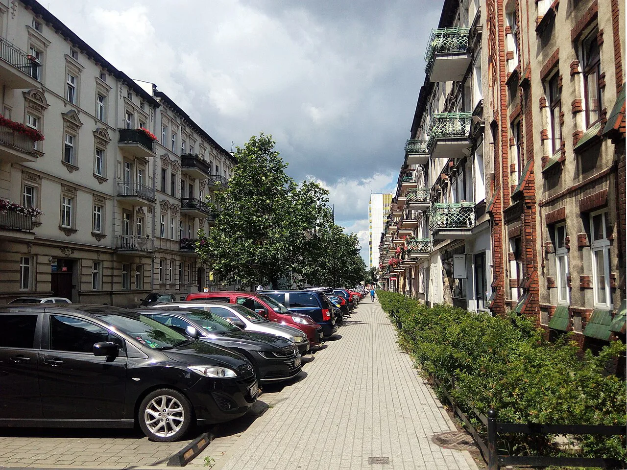 Staszica Street in Jeżyce, Poznań.