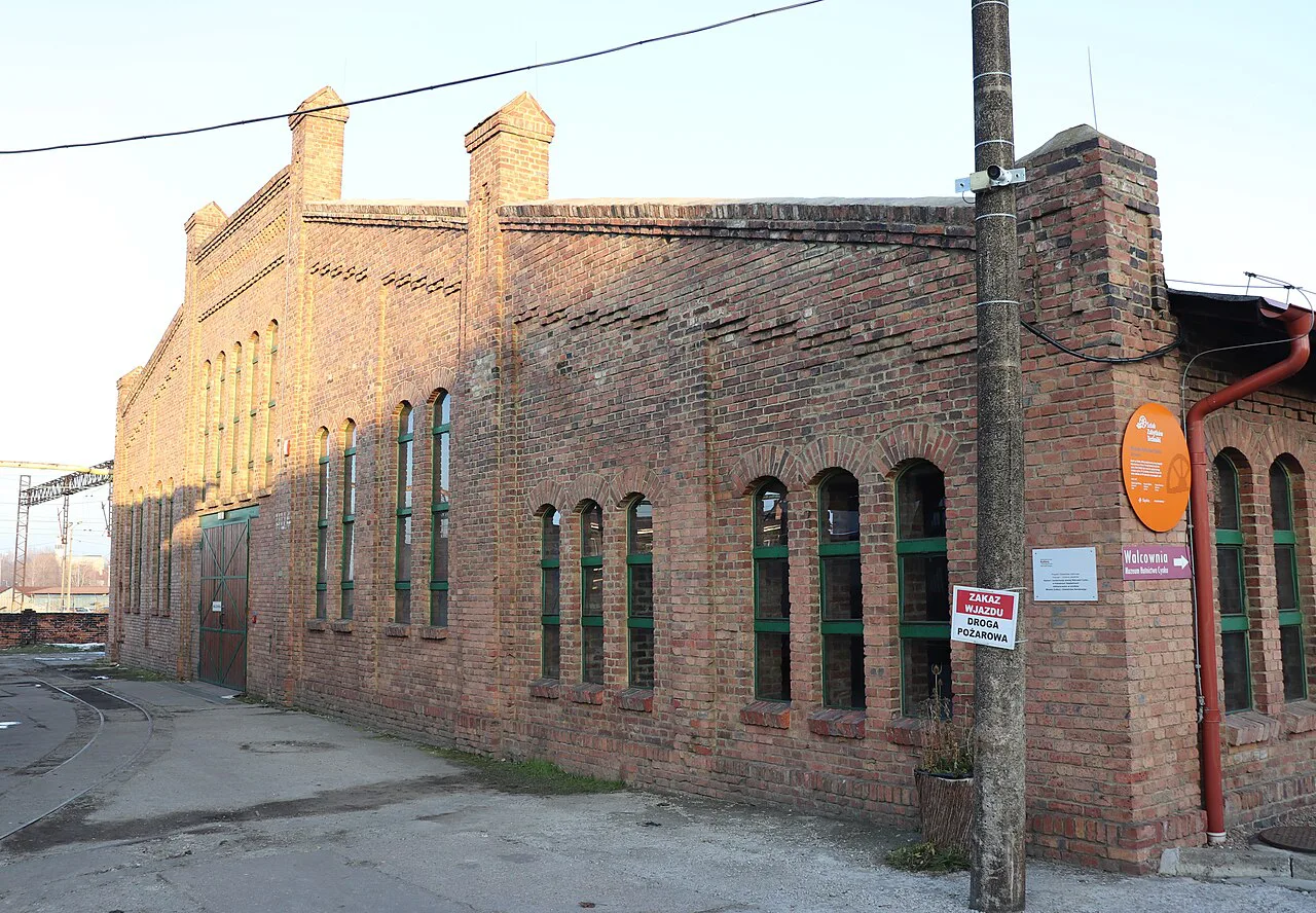 The brick Zinc Rolling Mill Museum in Katowice.