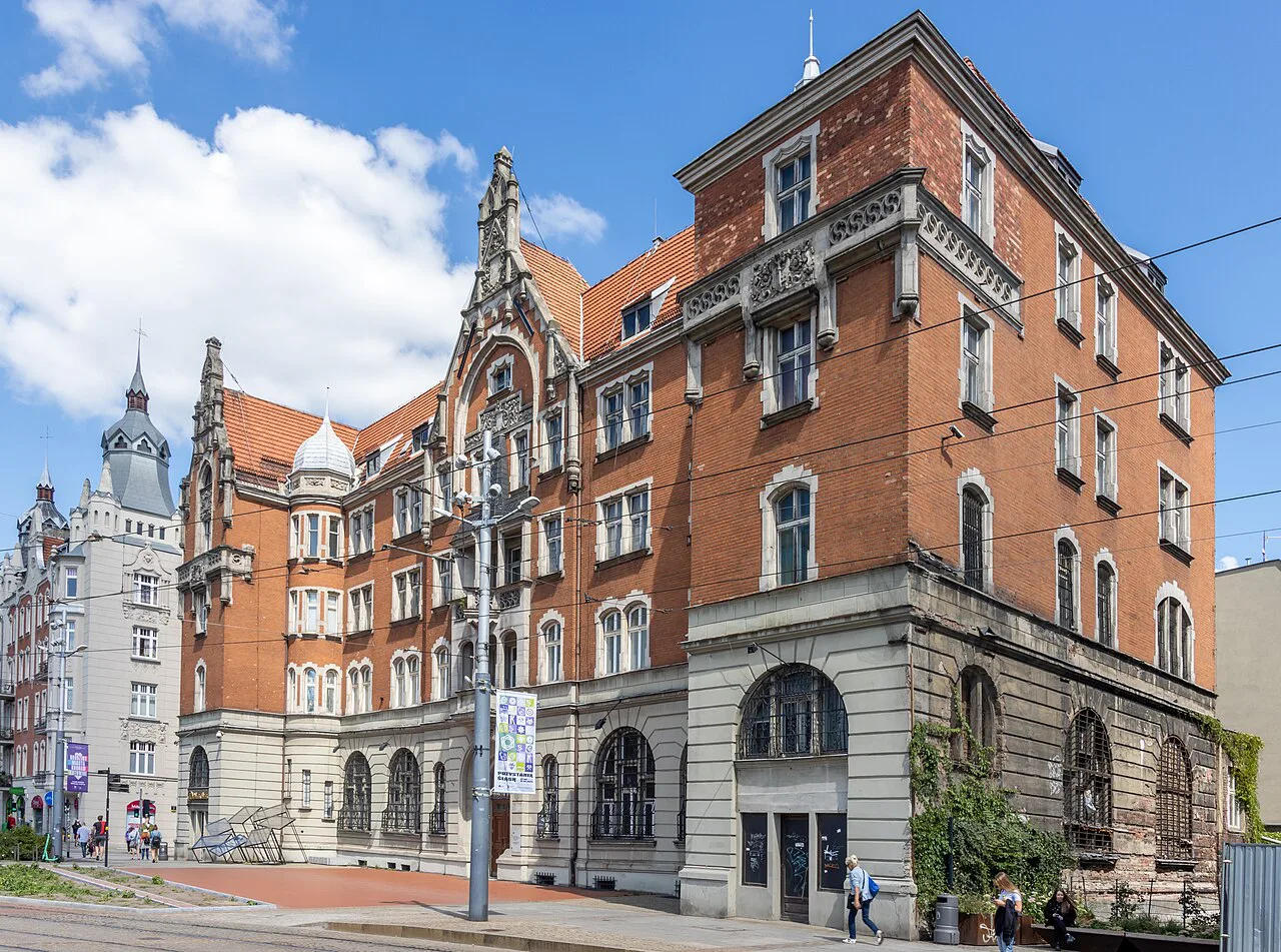A building of the Silesian Museum in Katowice.