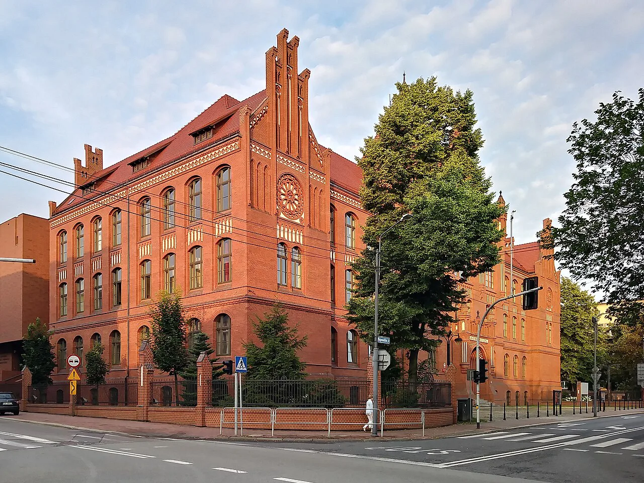 The old building of the Karol Szymanowski Academy of Music in Katowice.