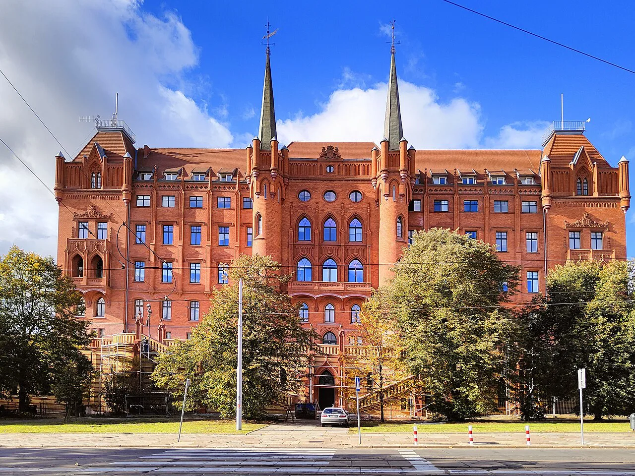 The Red Town Hall in Szczecin.