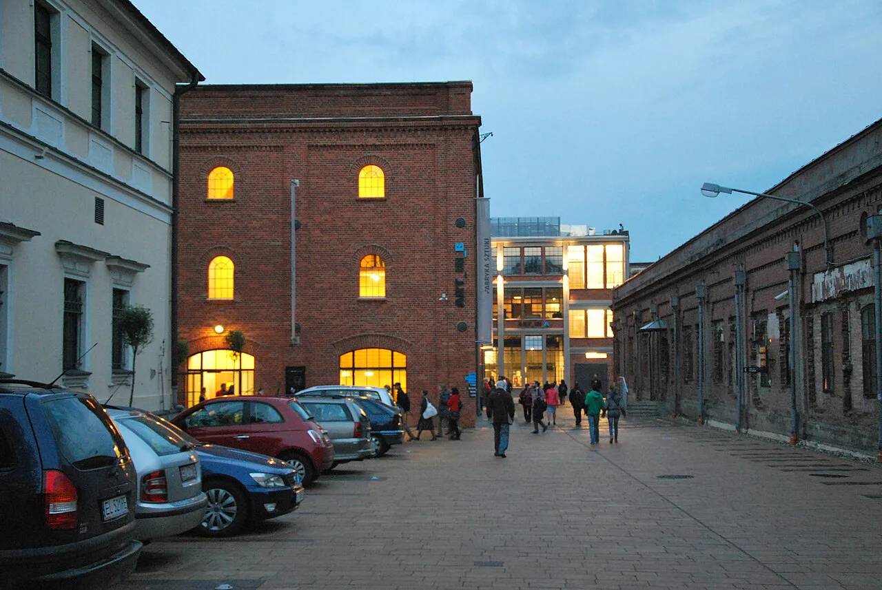 Art Inkubator in Łódź during the 2014 Long Night of Museums.