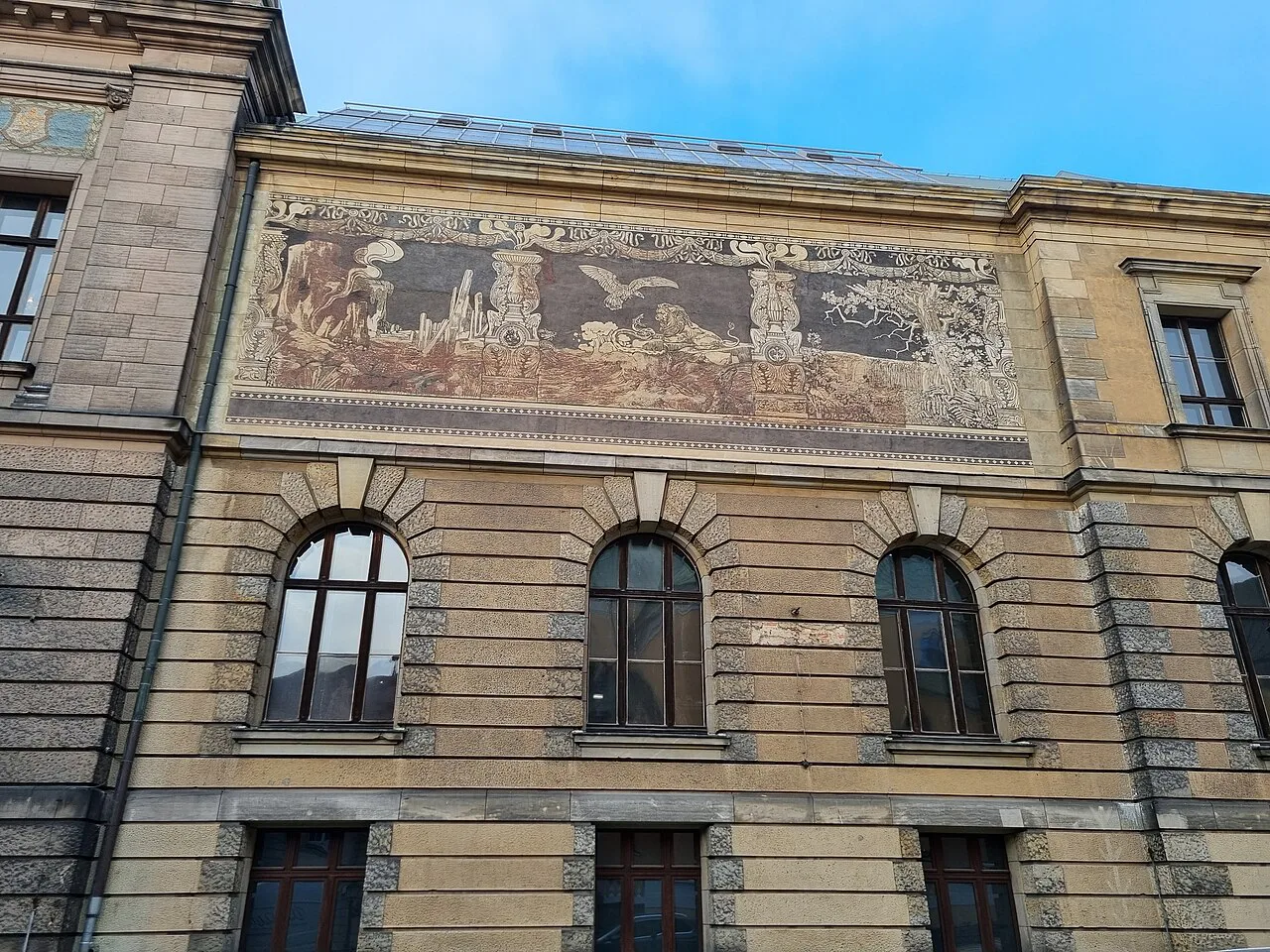 The façade of the National Museum in Poznań.