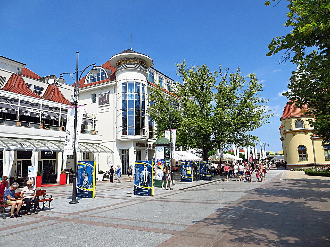The State Art Gallery building in Sopot.
