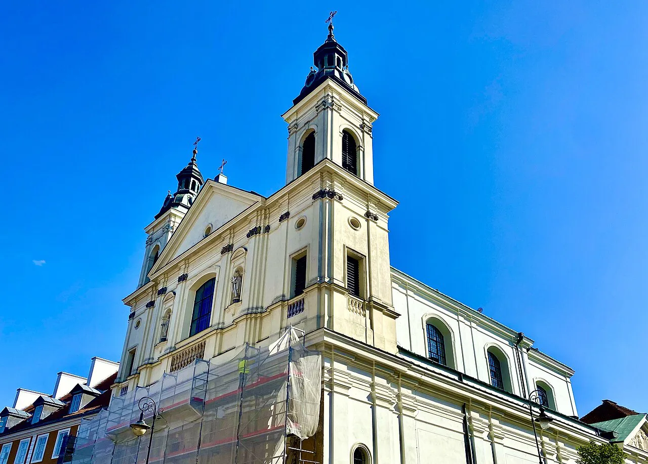 The Church of the Holy Spirit in Warsaw's New Town.