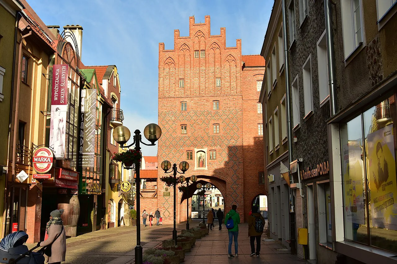 The High Gate in Olsztyn.