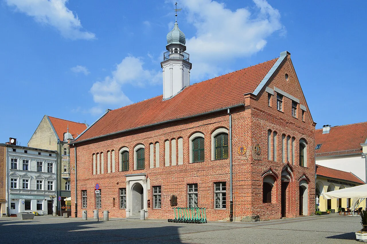 The Old Town Hall in Olsztyn.