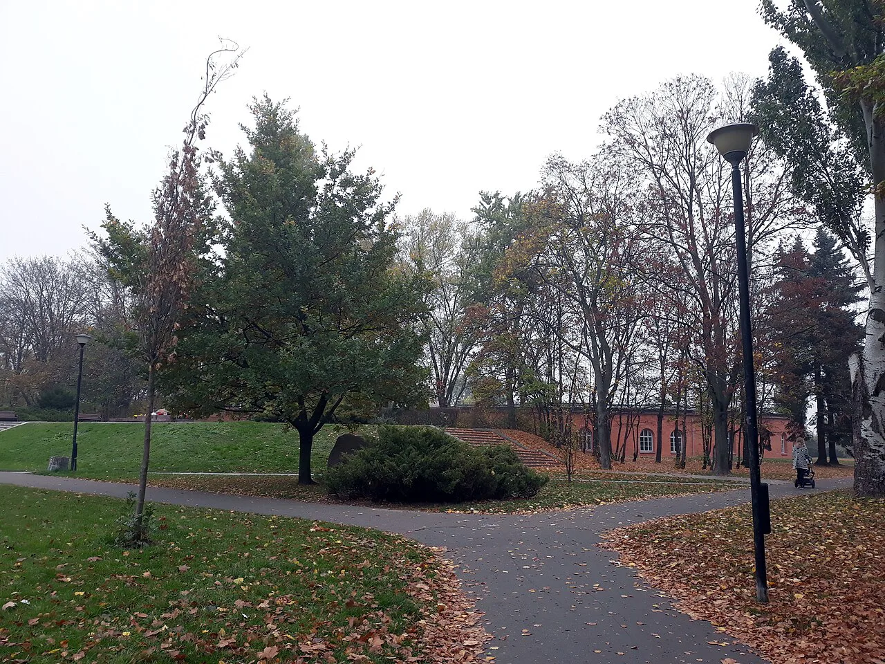 Romuald Traugutt Park in Warsaw.