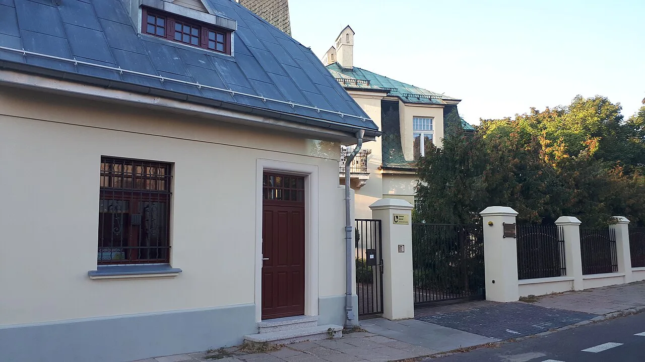 Oskar Ziegler's villa in Polesie, Łódź.
