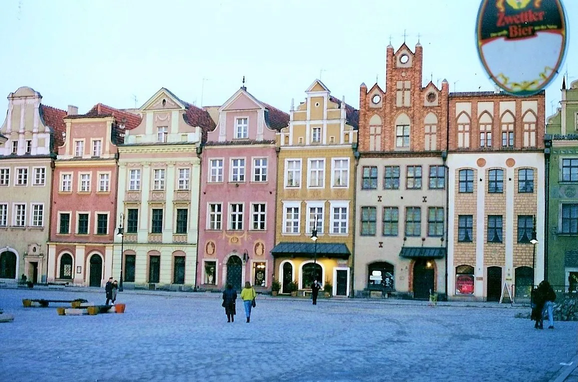 The Old Market Square (Stary Rynek) in Poznań.