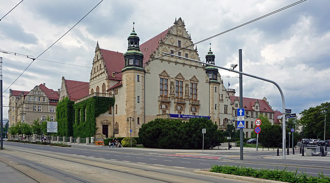 Collegium Minus on Wieniawskiego Street in Poznań.