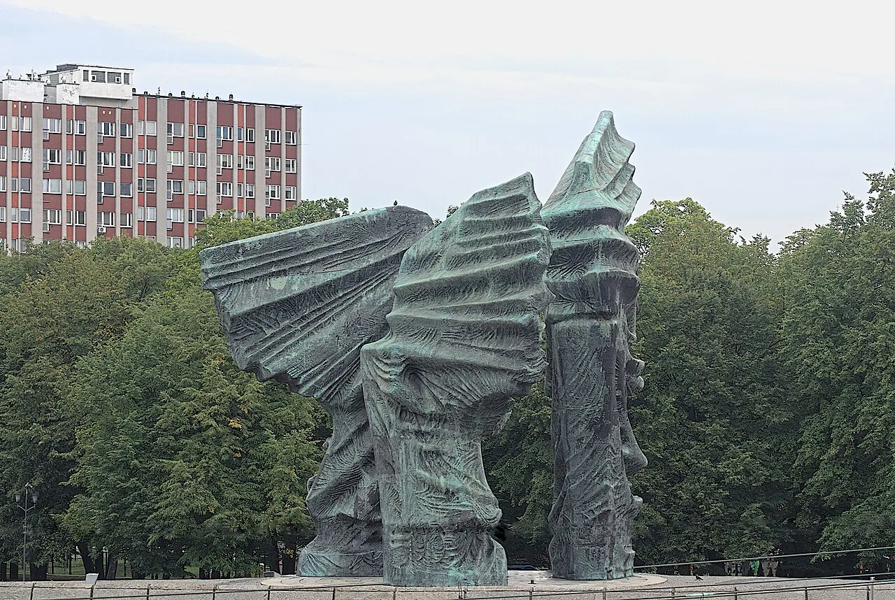 The Silesian Insurgents' Monument in Katowice.