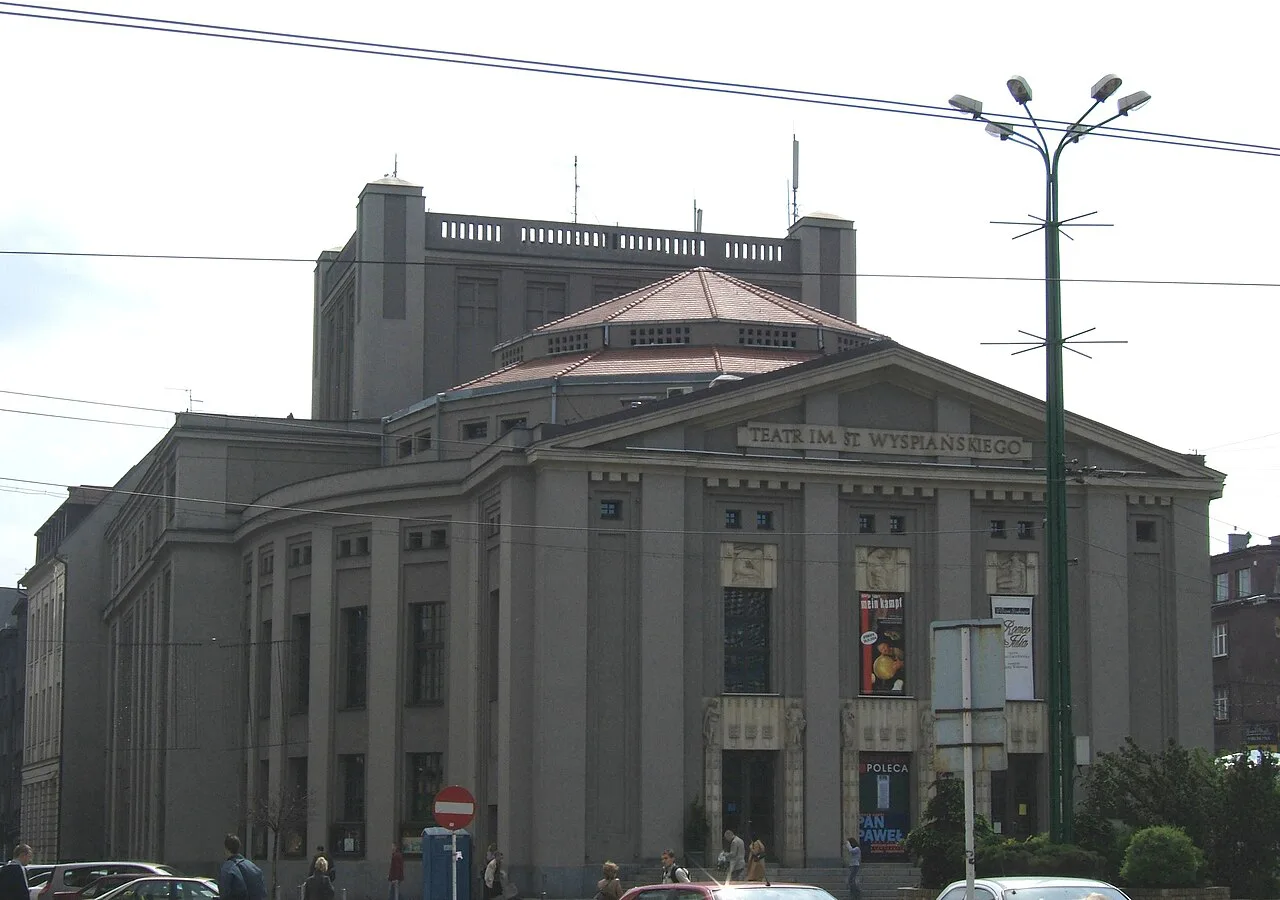 The Silesian Theatre in Katowice.