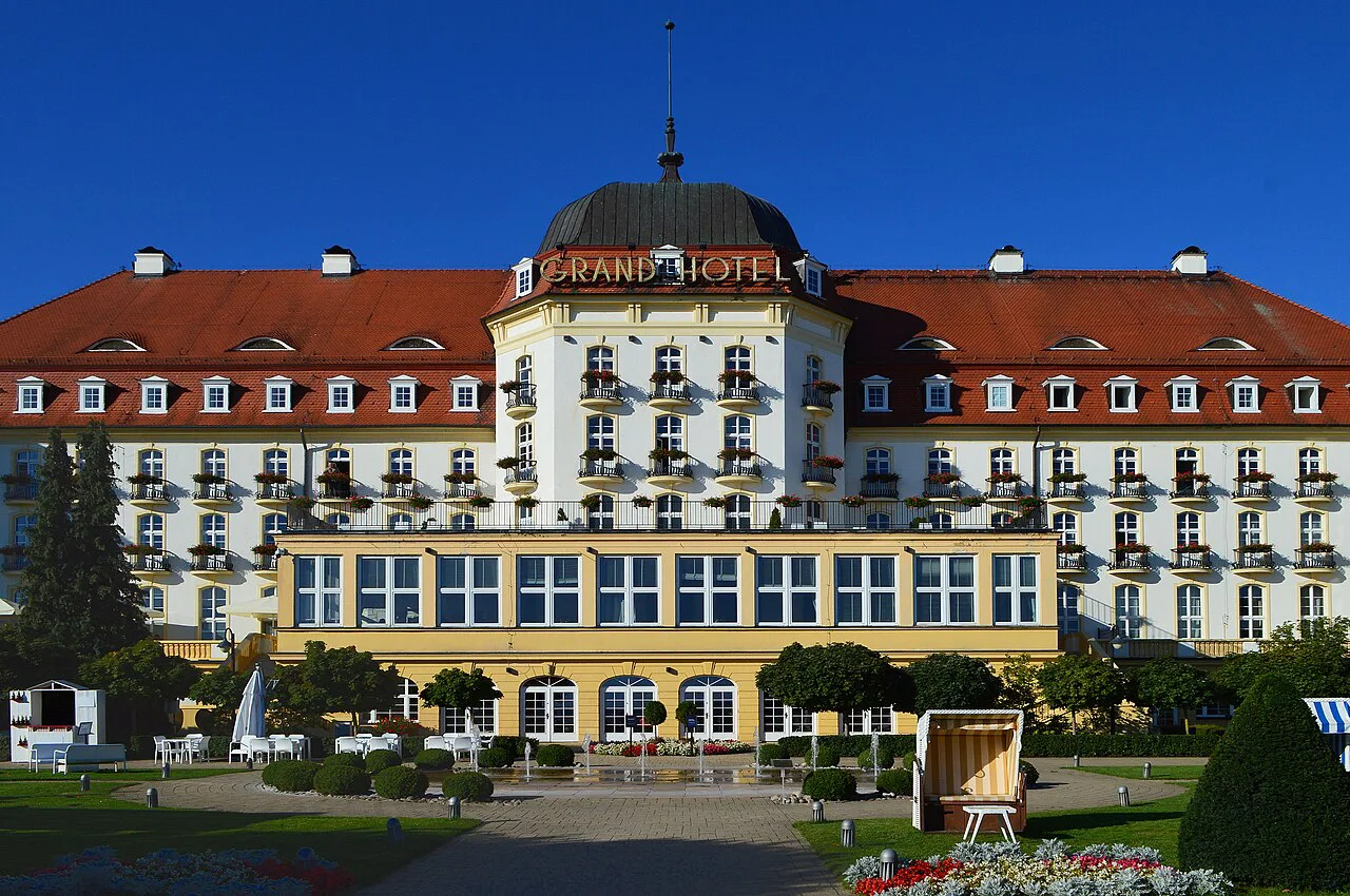 The Grand Hotel in Sopot.
