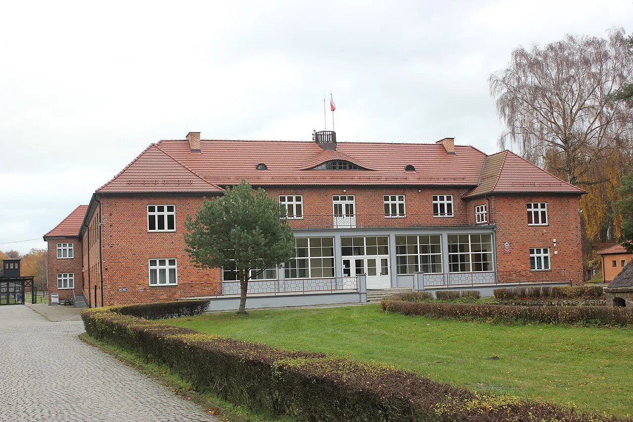 The head office building of the Stutthof Museum in Sztutowo.