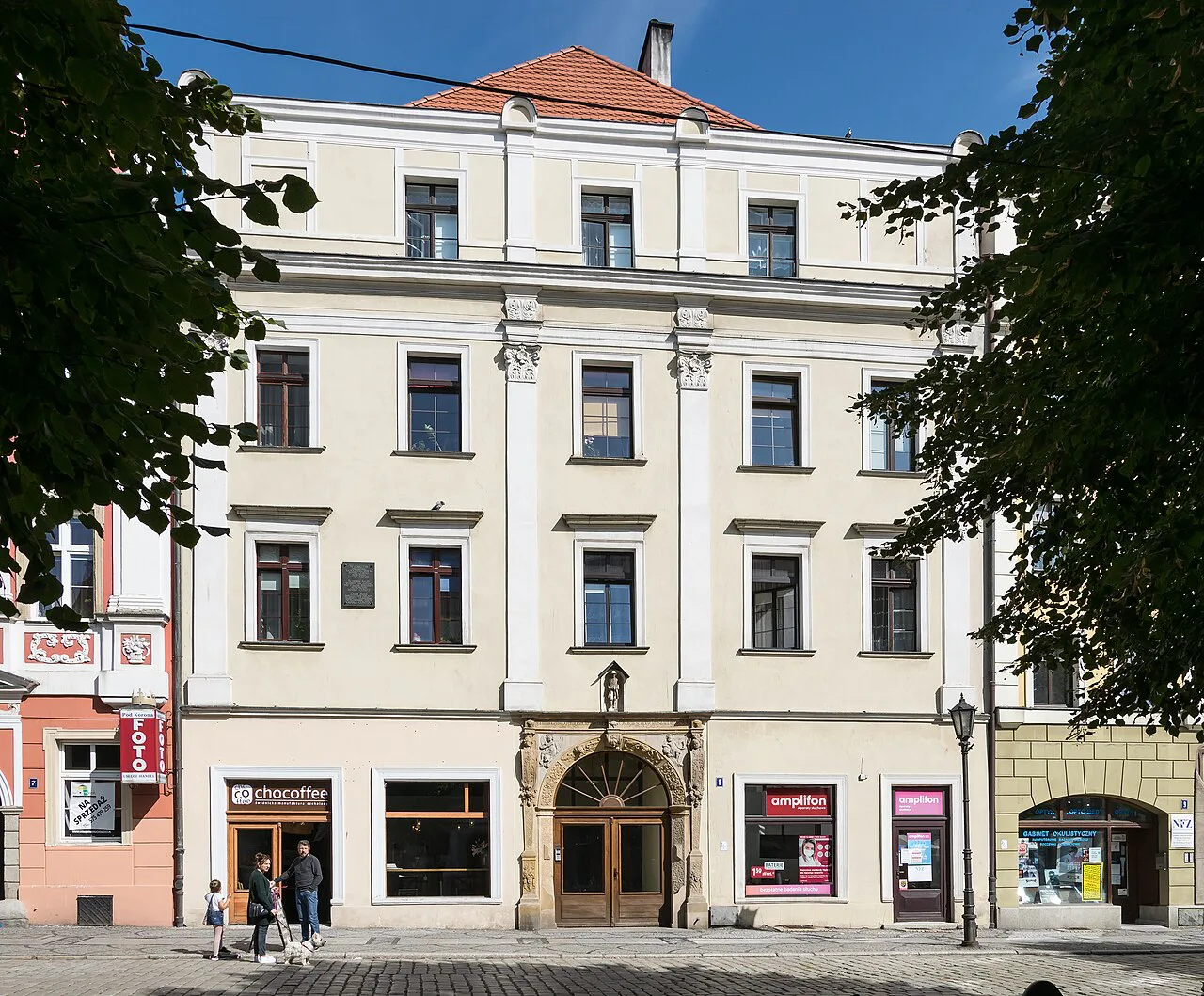 A historic townhouse on the Market Square in Świdnica.