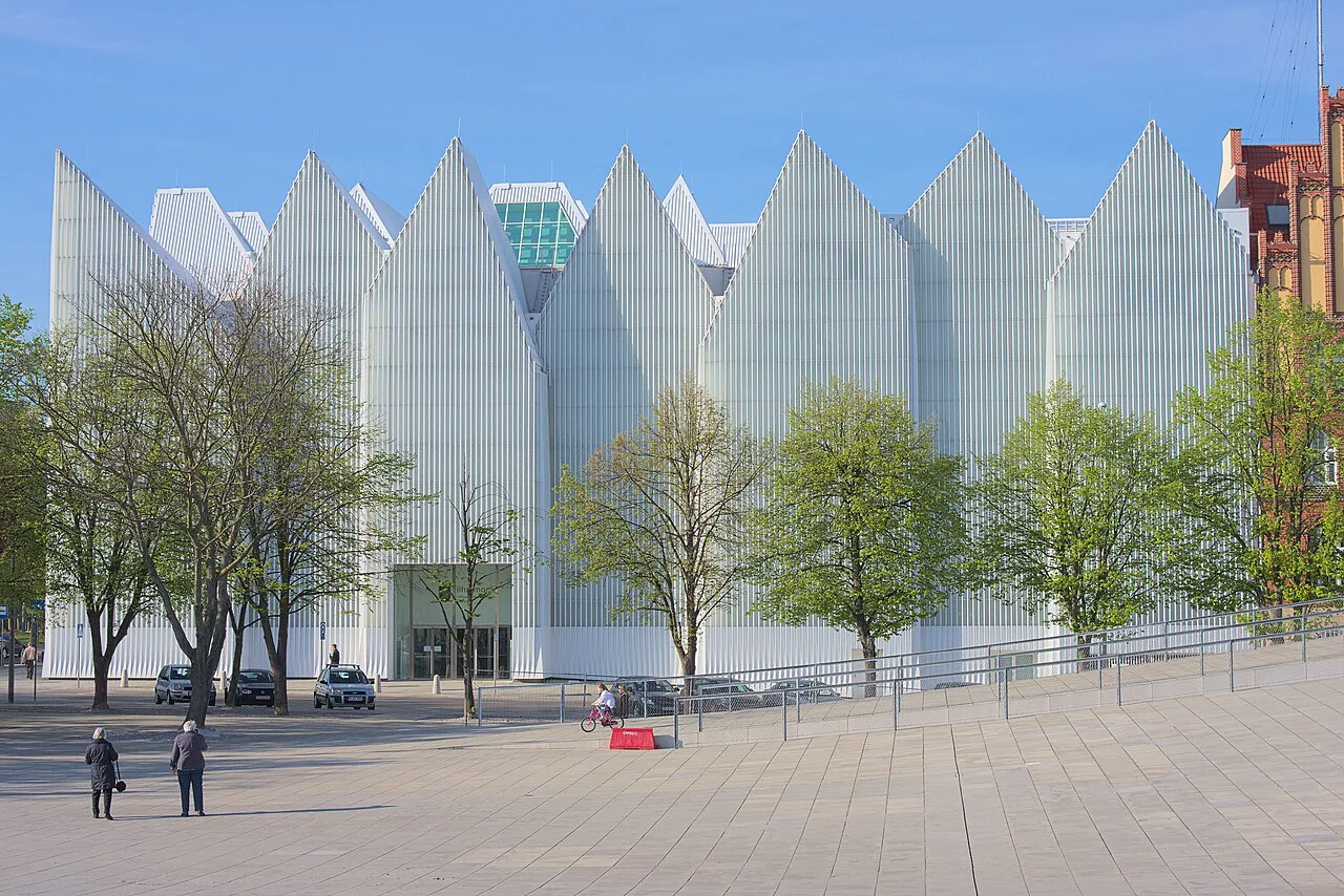 The Szczecin Philharmonic Hall.