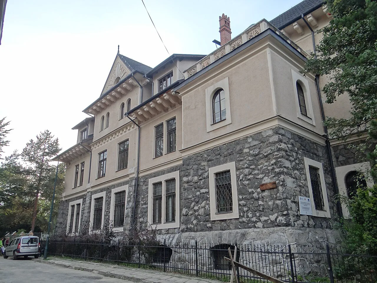 The Tatra Museum building on Krupówki Street in Zakopane.