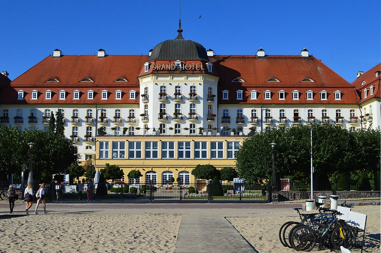 The Grand Hotel in Sopot.