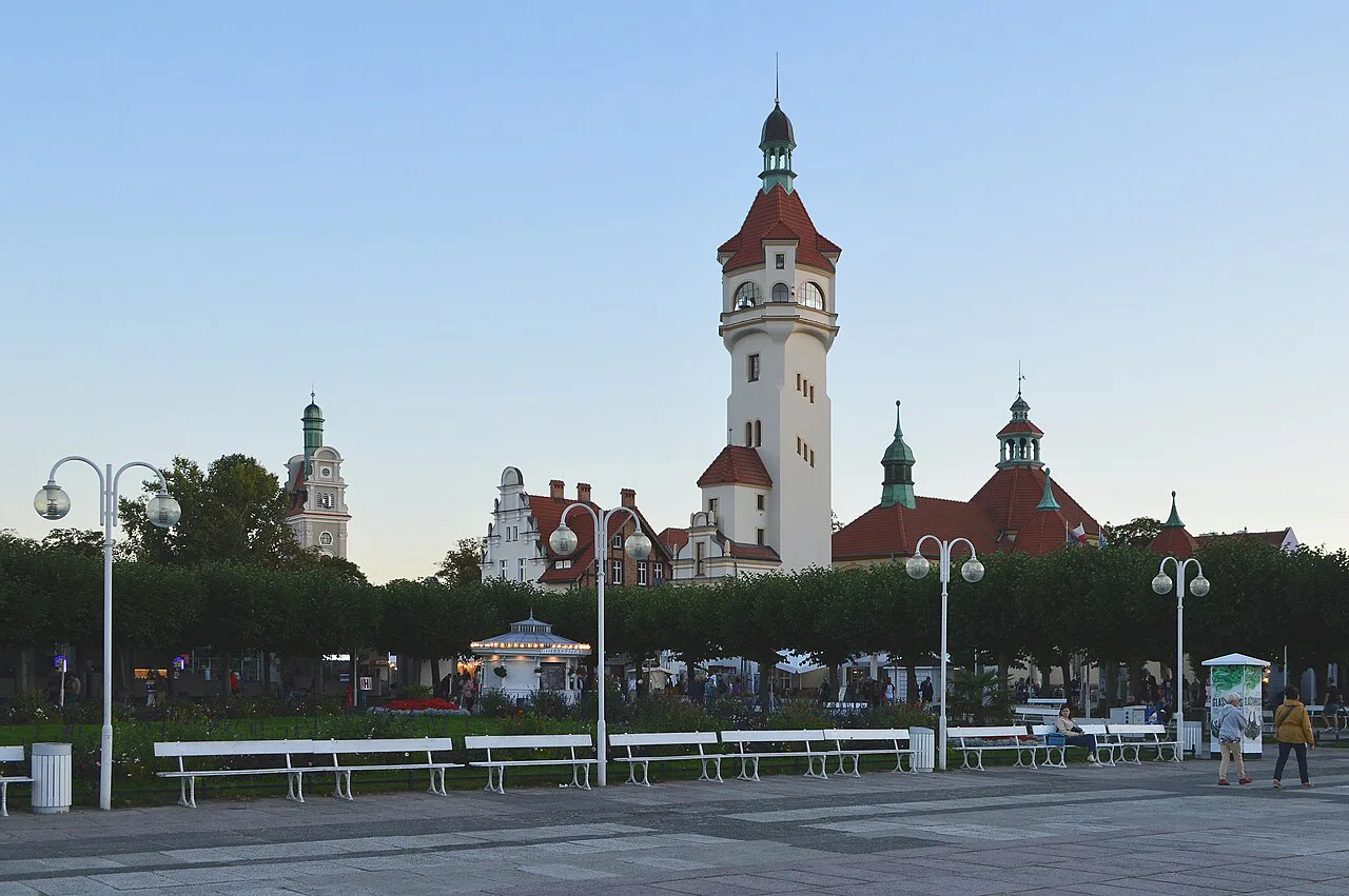 The lighthouse in Sopot.