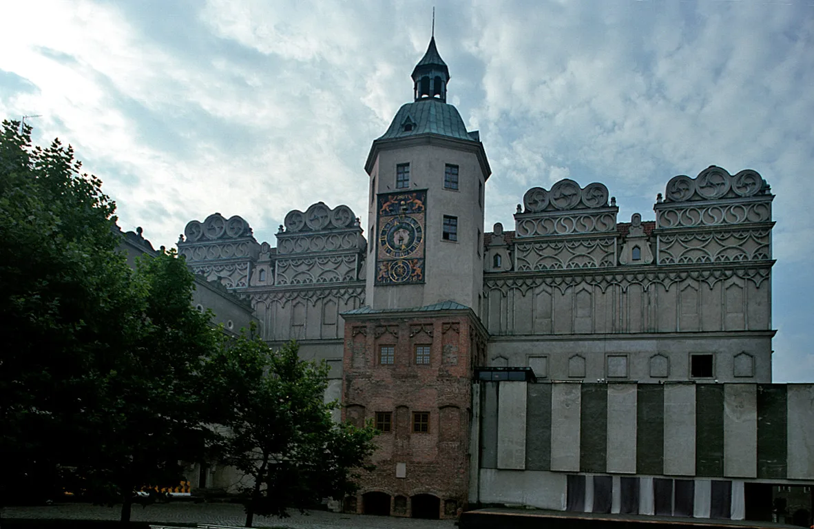 The front of the Pomeranian Dukes' Castle in Szczecin.