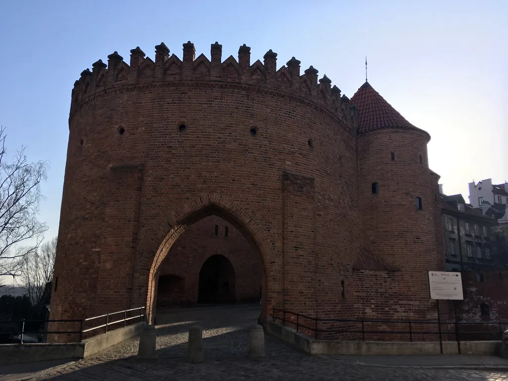 The Barbican in Warsaw's Old Town.
