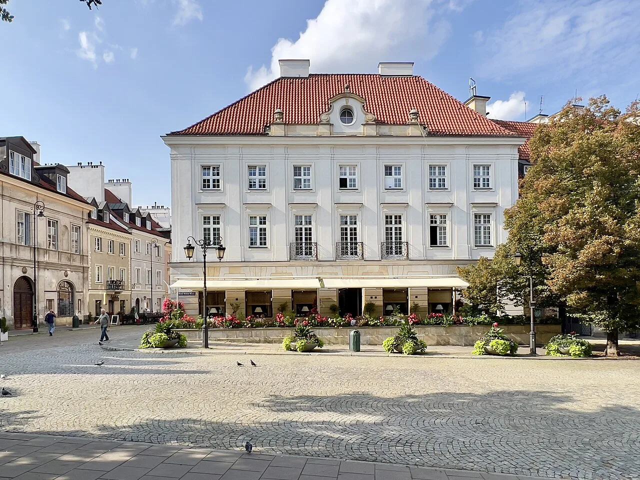 New Town Market Square in Warsaw, next to the Old Town.