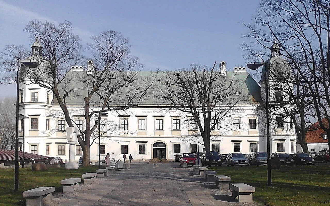 Ujazdowski Castle in Warsaw.