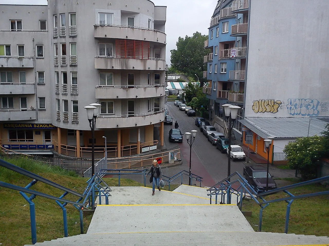 New apartment buildings in Wilda, Poznań.