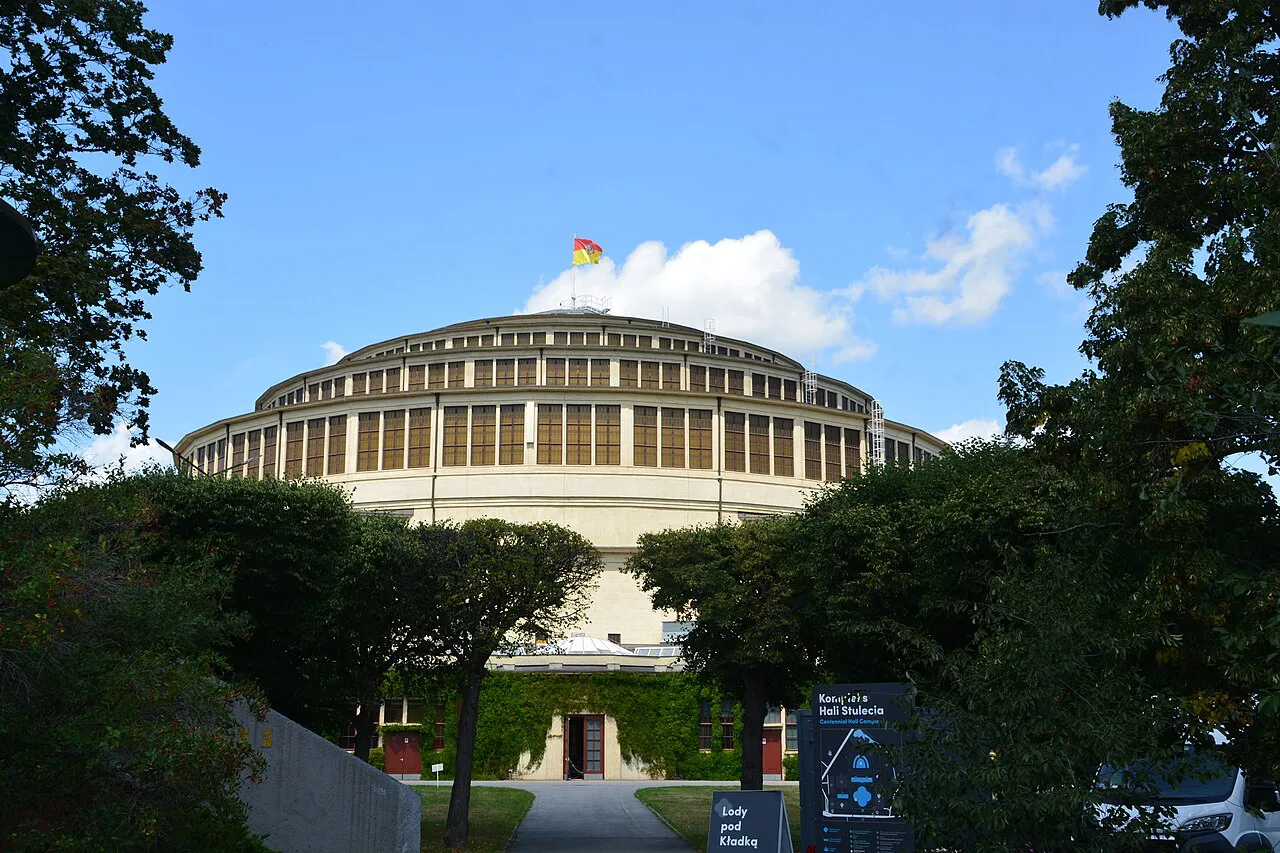 Centennial Hall in Wrocław.