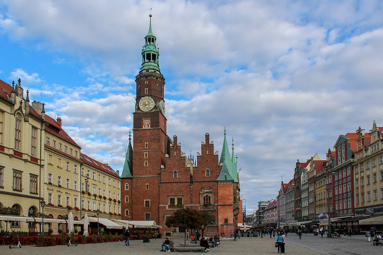 The Old Town Hall on Wrocław's Market Square.