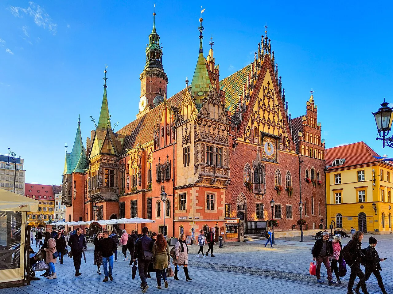 The Old Town Hall in Wrocław.