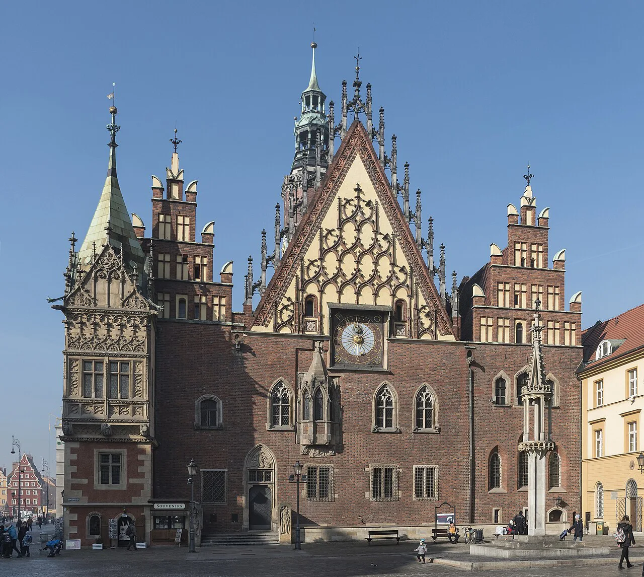 The Old Town Hall in Wrocław.