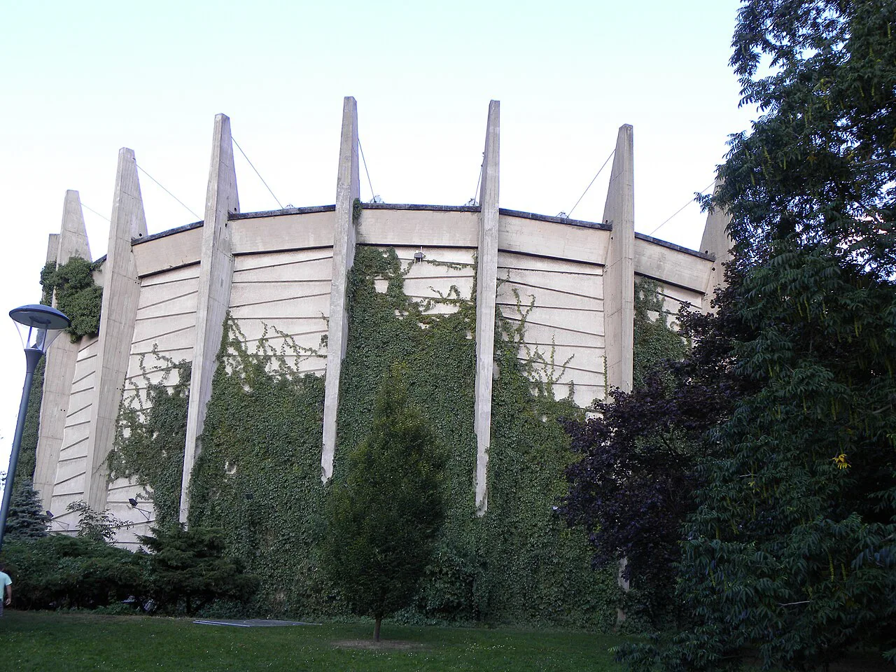 The Racławice Panorama rotunda in Wrocław.