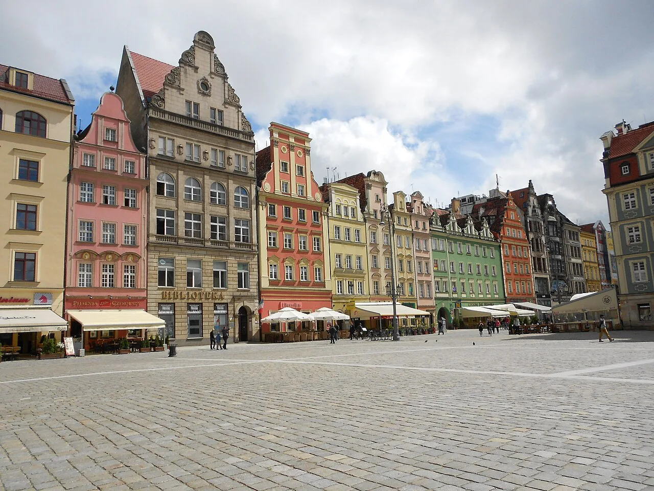 Wrocław's Main Market Square.