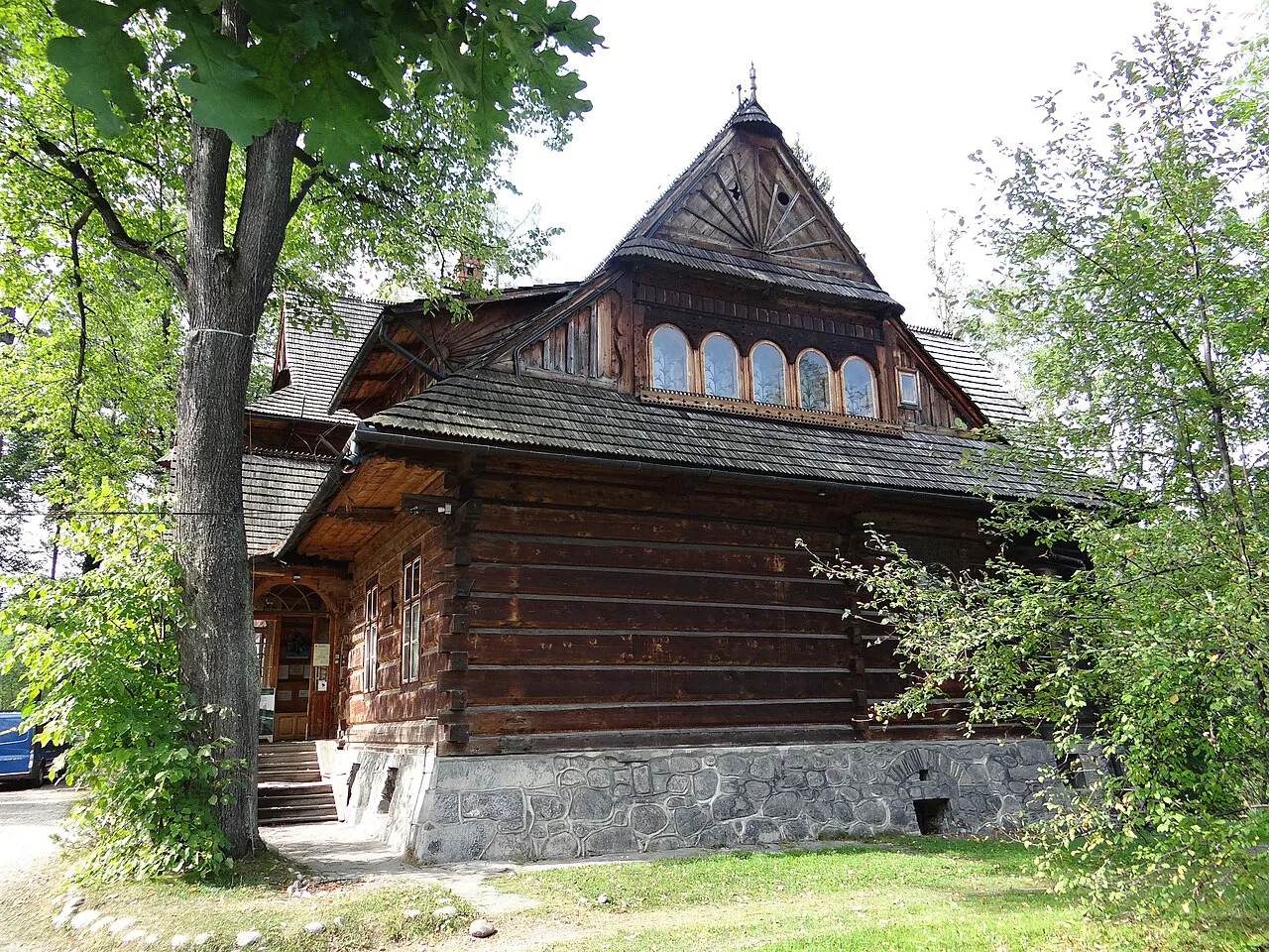 Villa Koliba on Kościeliska Street in Zakopane.